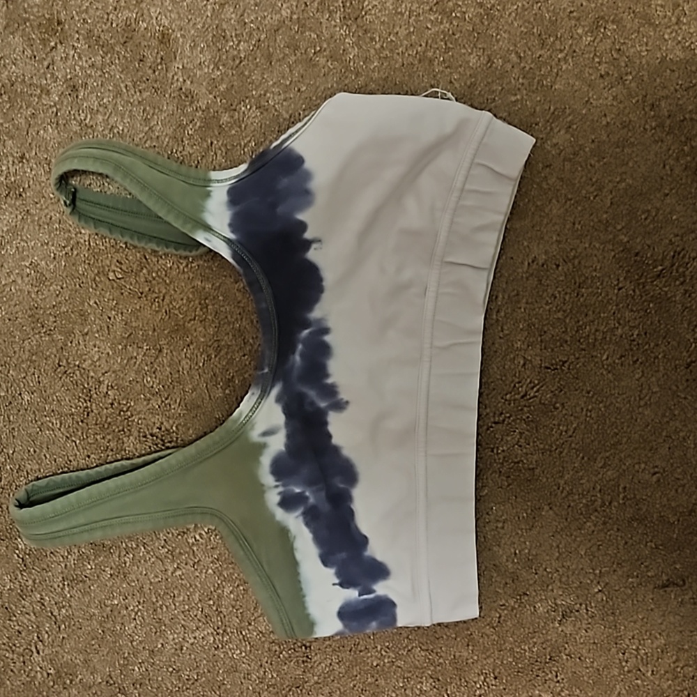 American eagle sports bra with matching shorts.